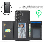 MAGKING K4 Series til Samsung Galaxy S26 FE Magnetisk Cover Aftagelig Pung PU TPU PC Telefoncover