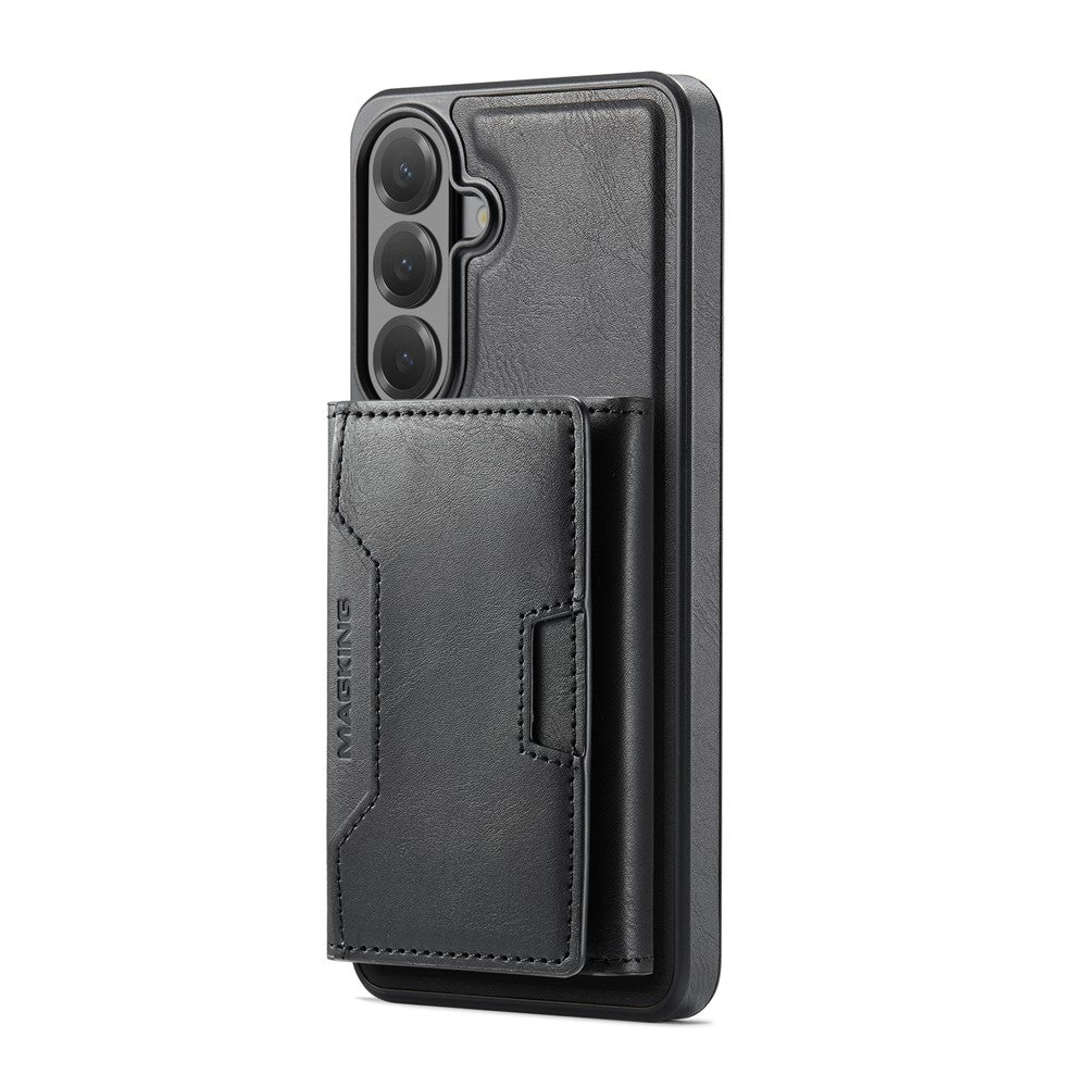 MAGKING K4 Series til Samsung Galaxy S26 FE Magnetisk Cover Aftagelig Pung PU TPU PC Telefoncover