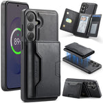 MAGKING K4 Series til Samsung Galaxy S26 FE Magnetisk Cover Aftagelig Pung PU TPU PC Telefoncover