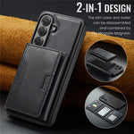 MAGKING K4 Series til Samsung Galaxy S26 FE Magnetisk Cover Aftagelig Pung PU TPU PC Telefoncover
