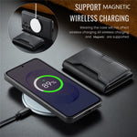 MAGKING K4 Series til Samsung Galaxy S26 FE Magnetisk Cover Aftagelig Pung PU TPU PC Telefoncover