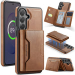 MAGKING K4 Series til Samsung Galaxy S26 FE Magnetisk Cover Aftagelig Pung PU TPU PC Telefoncover