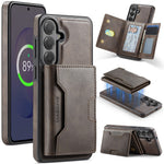 MAGKING K4 Series til Samsung Galaxy S26 FE Magnetisk Cover Aftagelig Pung PU TPU PC Telefoncover