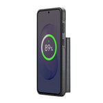 MAGGING K2-serien för Samsung Galaxy S26 FE magnetiskt skal PC + TPU + PU mobilskal med RFID-blockerande plånbok