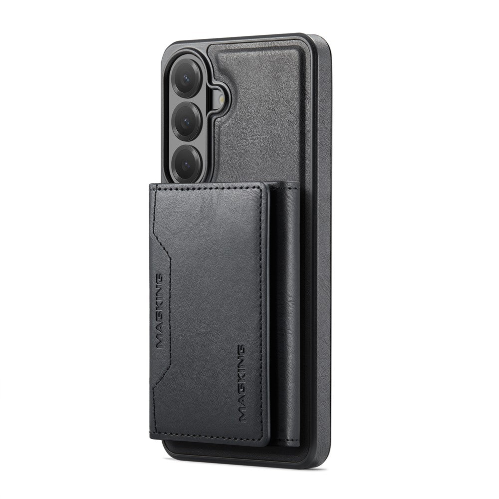 MAGKING K2-serien til Samsung Galaxy S26 FE Magnetisk cover PC + TPU + PU telefoncover med RFID-blokerende pung