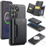 MAGKING K2-serien til Samsung Galaxy S26 FE Magnetisk cover PC + TPU + PU telefoncover med RFID-blokerende pung