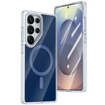 Magnetisk Samsung Galaxy S25 Ultra-cover i TPU + akryl, stødsikkert og ridsefast mobilcover