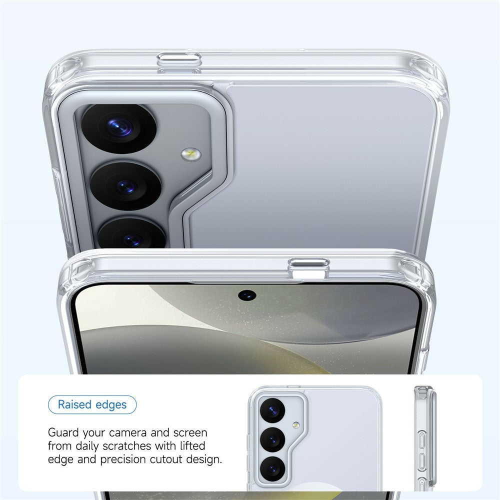 For Samsung Galaxy S26+ Magnetic Case TPU + Acrylic Shockproof Anti-Scratch Phone Cover