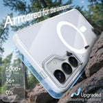 For Samsung Galaxy S26+ Magnetic Case TPU + Acrylic Shockproof Anti-Scratch Phone Cover