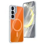For Samsung Galaxy S26+ Magnetic Case TPU + Acrylic Shockproof Anti-Scratch Phone Cover