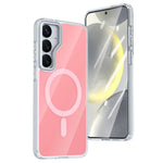 For Samsung Galaxy S26+ Magnetic Case TPU + Acrylic Shockproof Anti-Scratch Phone Cover