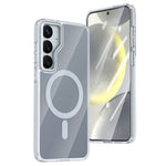 For Samsung Galaxy S26+ Magnetic Case TPU + Acrylic Shockproof Anti-Scratch Phone Cover