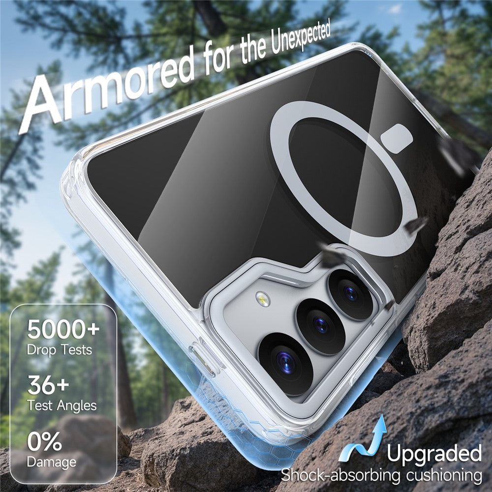 Til Samsung Galaxy S26 FE Magnetisk Cover TPU + Akryl Stødsikker Anti-ridse Telefoncover
