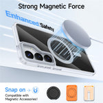 Til Samsung Galaxy S26 FE Magnetisk Cover TPU + Akryl Stødsikker Anti-ridse Telefoncover