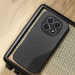 Xiaomi Redmi Note 15 4G (Global) Magnetiskt Skal Tygtextur PU-läder + PC + TPU mobilskal