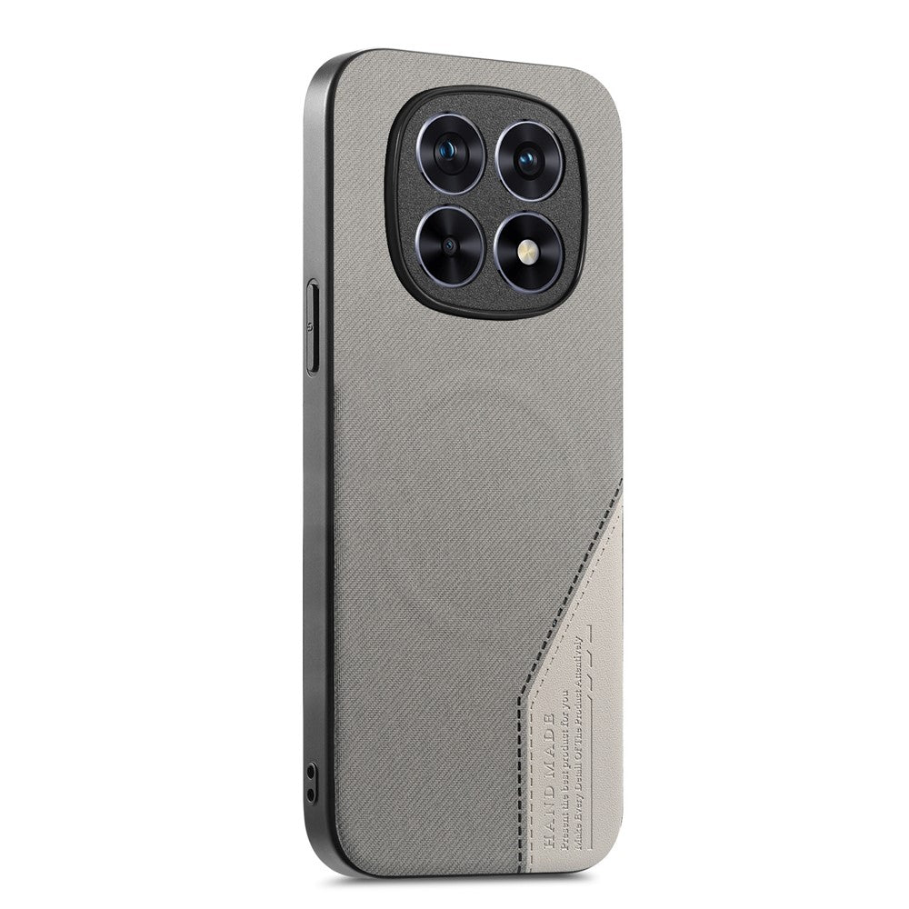 Xiaomi Redmi Note 15 4G (Global) Magnetiskt Skal Tygtextur PU-läder + PC + TPU mobilskal