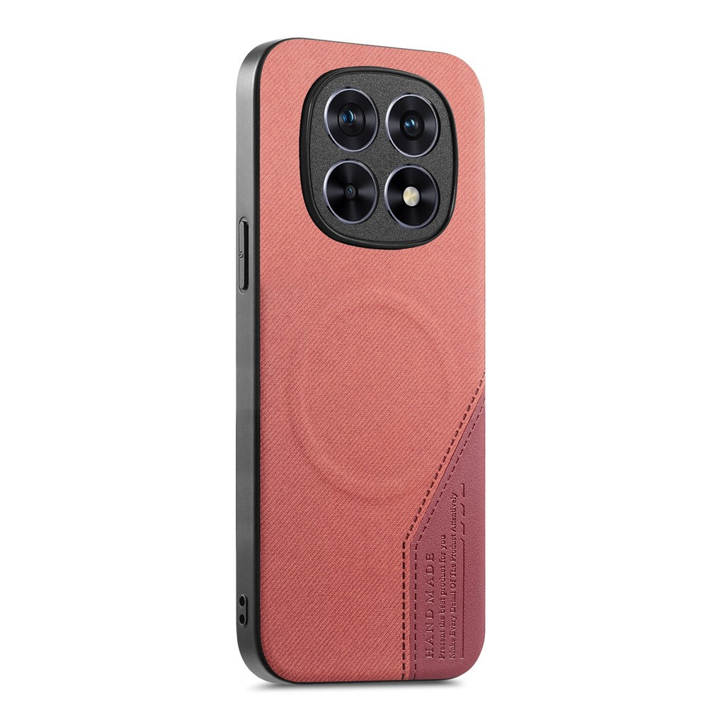 Xiaomi Redmi Note 15 4G (Global) Magnetiskt Skal Tygtextur PU-läder + PC + TPU mobilskal