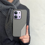 Xiaomi Redmi 15C 5G (EU) (173mm) / Redmi 15C 4G (EU) (173mm) Magnetiskt fodral Tygtextur PU-läder + PC + TPU mobilskal
