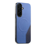 For Samsung Galaxy S26+ Magnetic Case Cloth Texture PU Leather + PC + TPU Phone Cover
