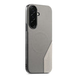 Til Samsung Galaxy S25 Magnetisk Etui Stoftekstur PU-læder + PC + TPU Telefoncover