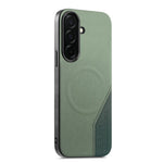 Til Samsung Galaxy S25 Magnetisk Etui Stoftekstur PU-læder + PC + TPU Telefoncover