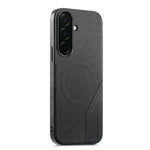 For Samsung Galaxy A37 5G Magnetic Case Cloth Texture PU Leather + PC + TPU Phone Cover