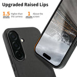 For Samsung Galaxy A37 5G Magnetic Case Cloth Texture PU Leather + PC + TPU Phone Cover