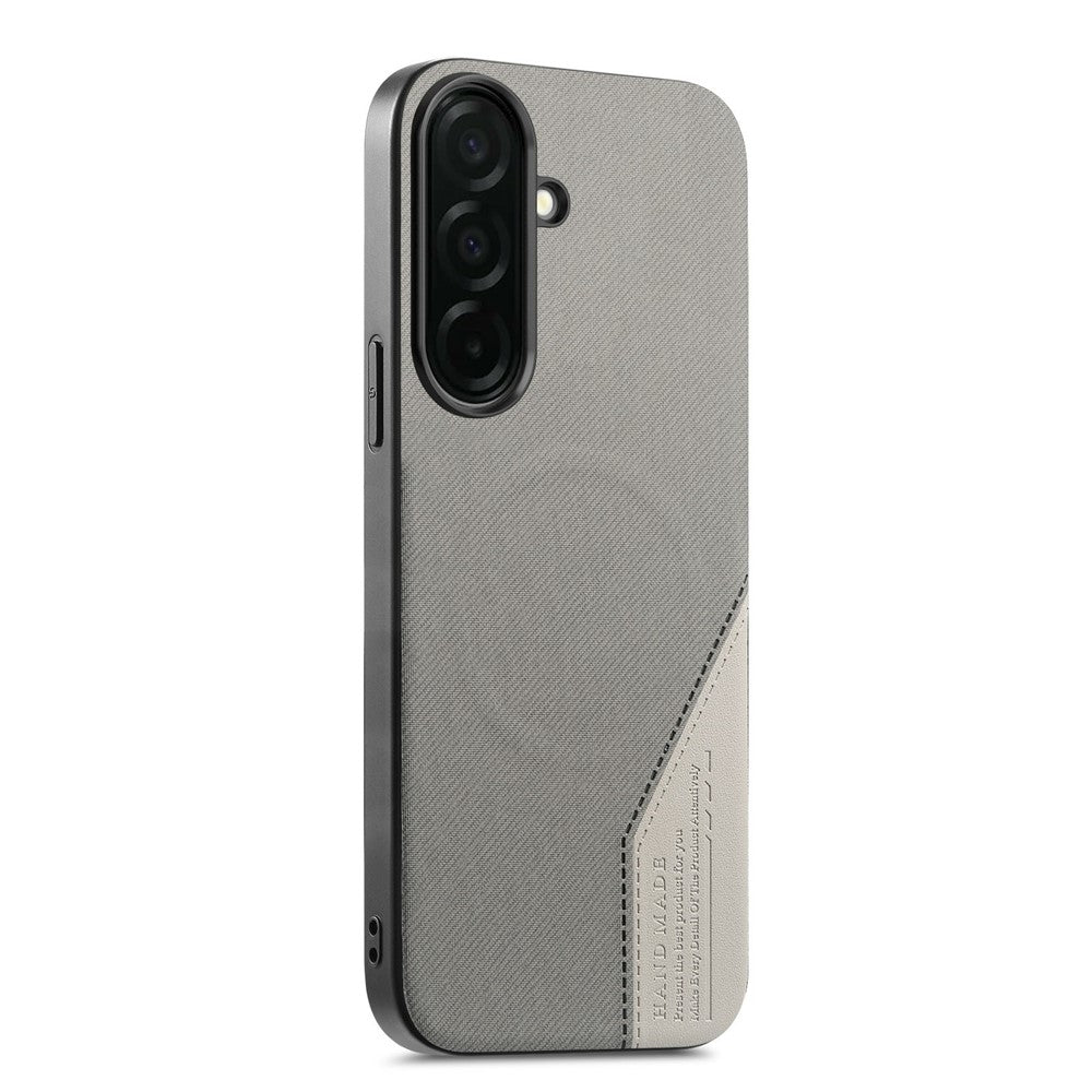 For Samsung Galaxy A37 5G Magnetic Case Cloth Texture PU Leather + PC + TPU Phone Cover