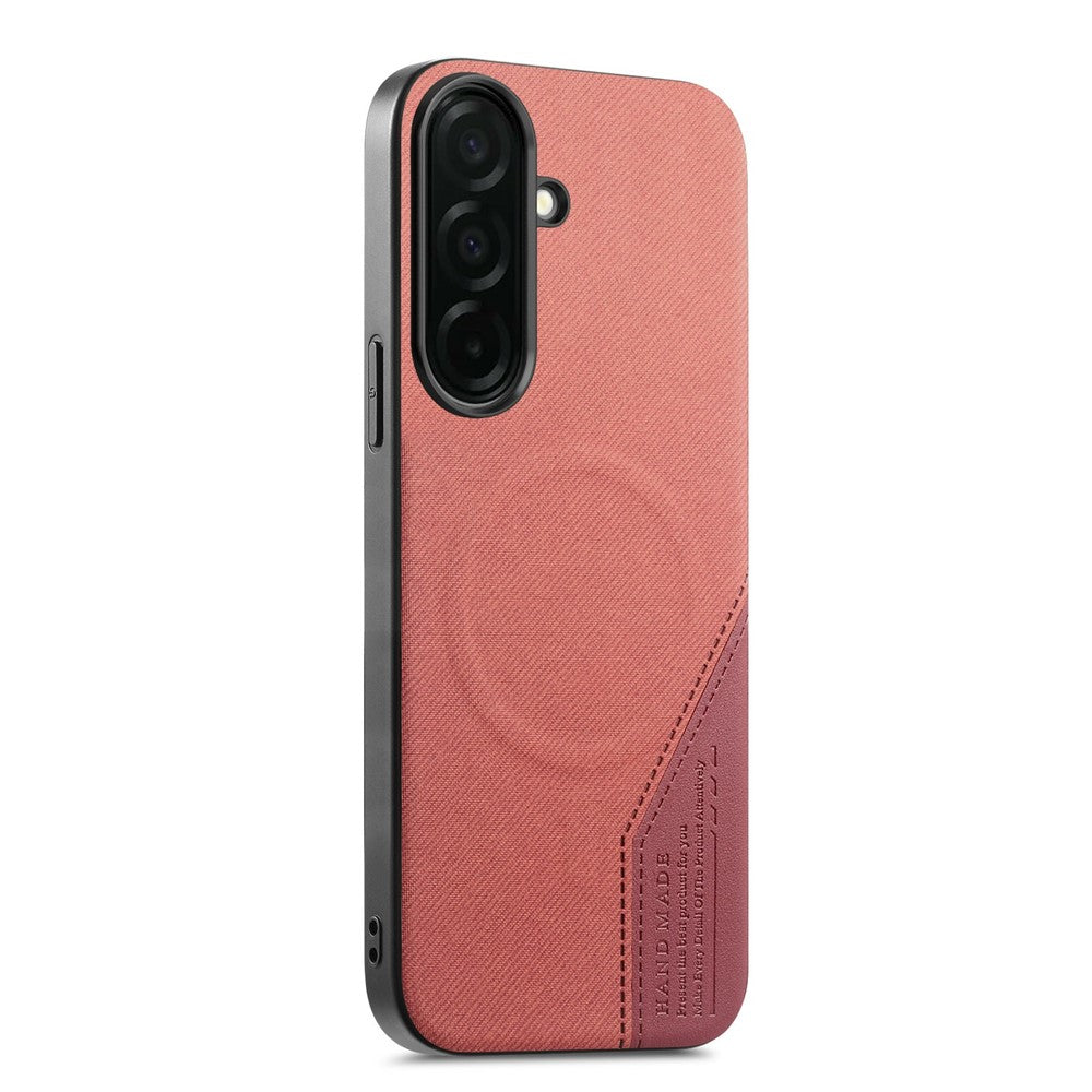 For Samsung Galaxy A37 5G Magnetic Case Cloth Texture PU Leather + PC + TPU Phone Cover