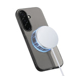 Til Samsung Galaxy A36 5G Magnetisk Cover Kludtekstur PU Læder + PC + TPU Telefoncover