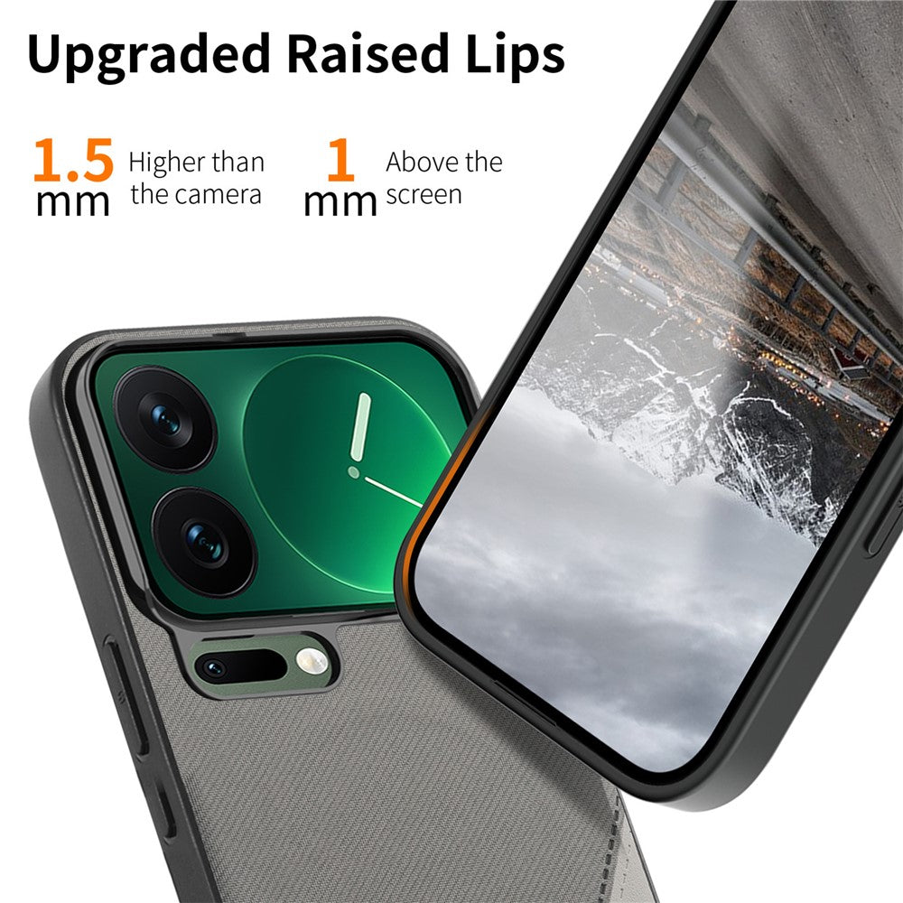 Magnetiskt skal för Xiaomi 17 Pro Max i PU-läder + PC + TPU