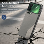 Magnetiskt skal för Xiaomi 17 Pro Max i PU-läder + PC + TPU