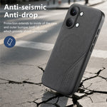 For Xiaomi Poco X8 Pro Max 5G  /  Redmi Turbo 5 Max 5G Magnetic Case Cloth Texture PU Leather + PC + TPU Phone Cover