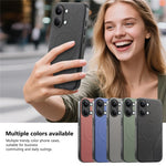 For Xiaomi Poco X8 Pro Max 5G  /  Redmi Turbo 5 Max 5G Magnetic Case Cloth Texture PU Leather + PC + TPU Phone Cover