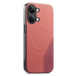 For Xiaomi Poco X8 Pro Max 5G  /  Redmi Turbo 5 Max 5G Magnetic Case Cloth Texture PU Leather + PC + TPU Phone Cover