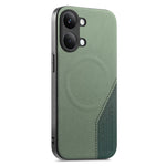 For Xiaomi Poco X8 Pro Max 5G  /  Redmi Turbo 5 Max 5G Magnetic Case Cloth Texture PU Leather + PC + TPU Phone Cover