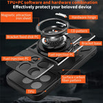 For Xiaomi 17T Magnetic Case Rotating Kickstand TPU + PC Phone Cover