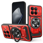 For Xiaomi 17T Magnetic Case Rotating Kickstand TPU + PC Phone Cover