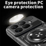 For Xiaomi 17T Pro Magnetic Case Rotating Kickstand TPU + PC Phone Cover