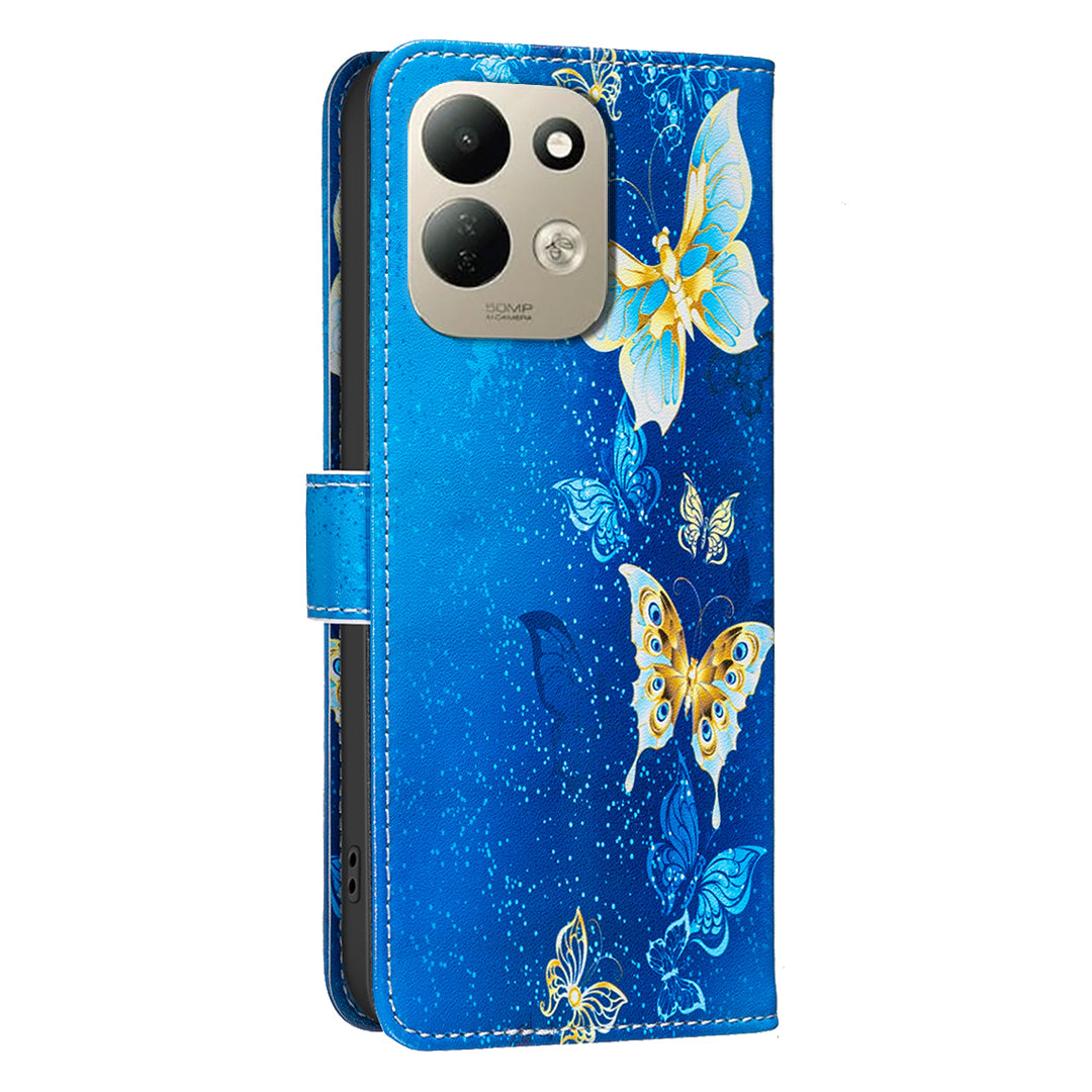 For Xiaomi Redmi 17 5G / Xiaomi Redmi 17 4G Case Wallet Stand Pattern Printing Phone Leather Cover