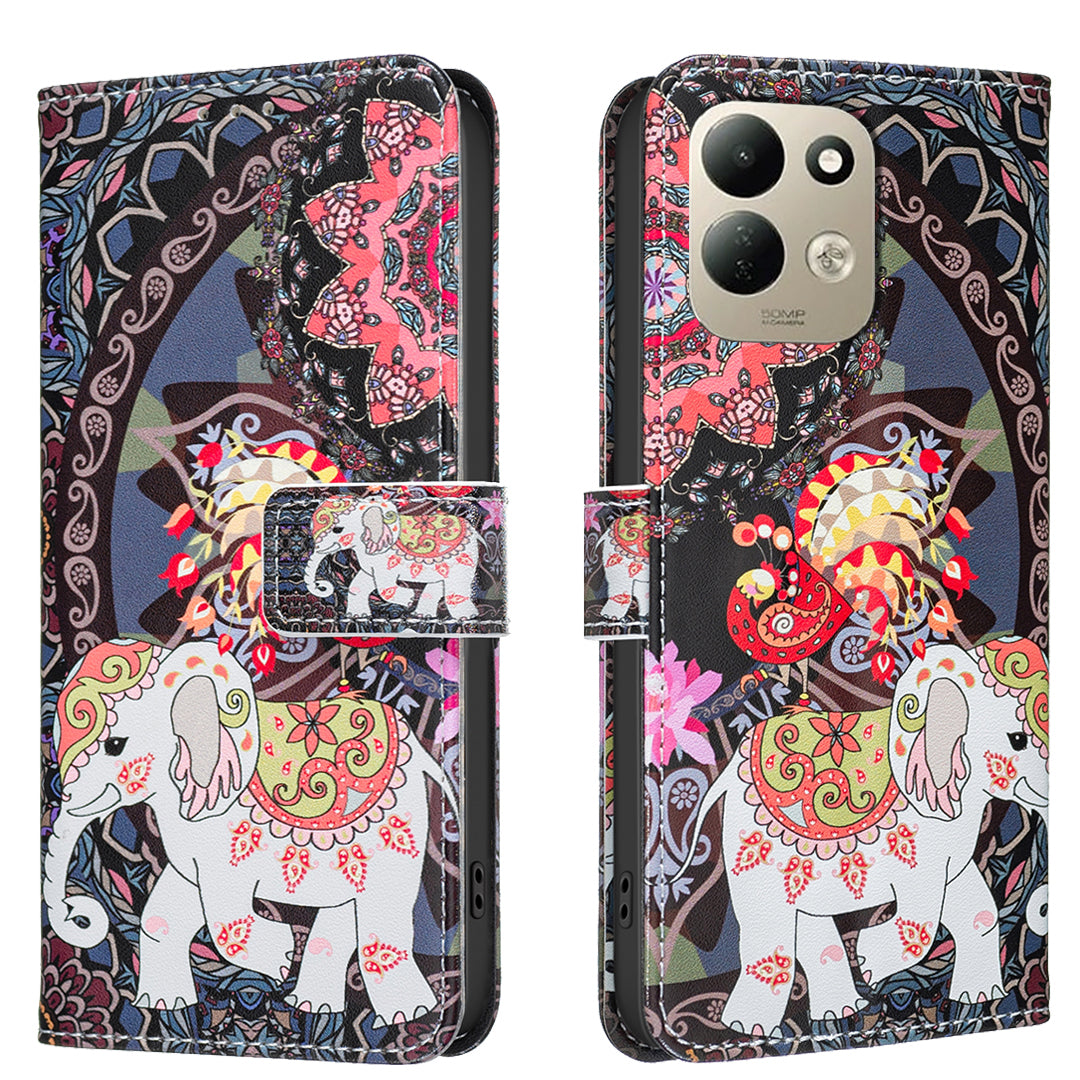 For Xiaomi Redmi 17 5G / Xiaomi Redmi 17 4G Case Wallet Stand Pattern Printing Phone Leather Cover