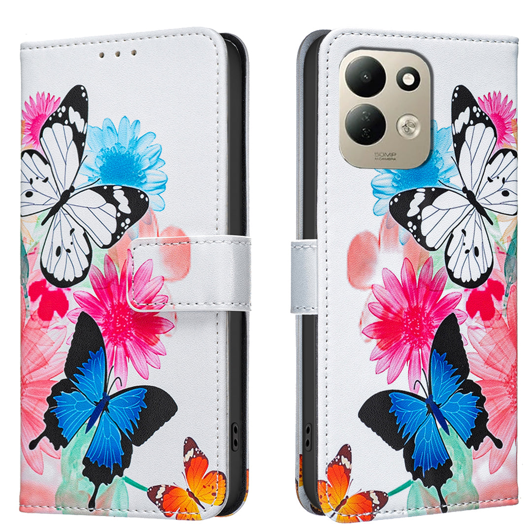 For Xiaomi Redmi 17 5G / Xiaomi Redmi 17 4G Case Wallet Stand Pattern Printing Phone Leather Cover