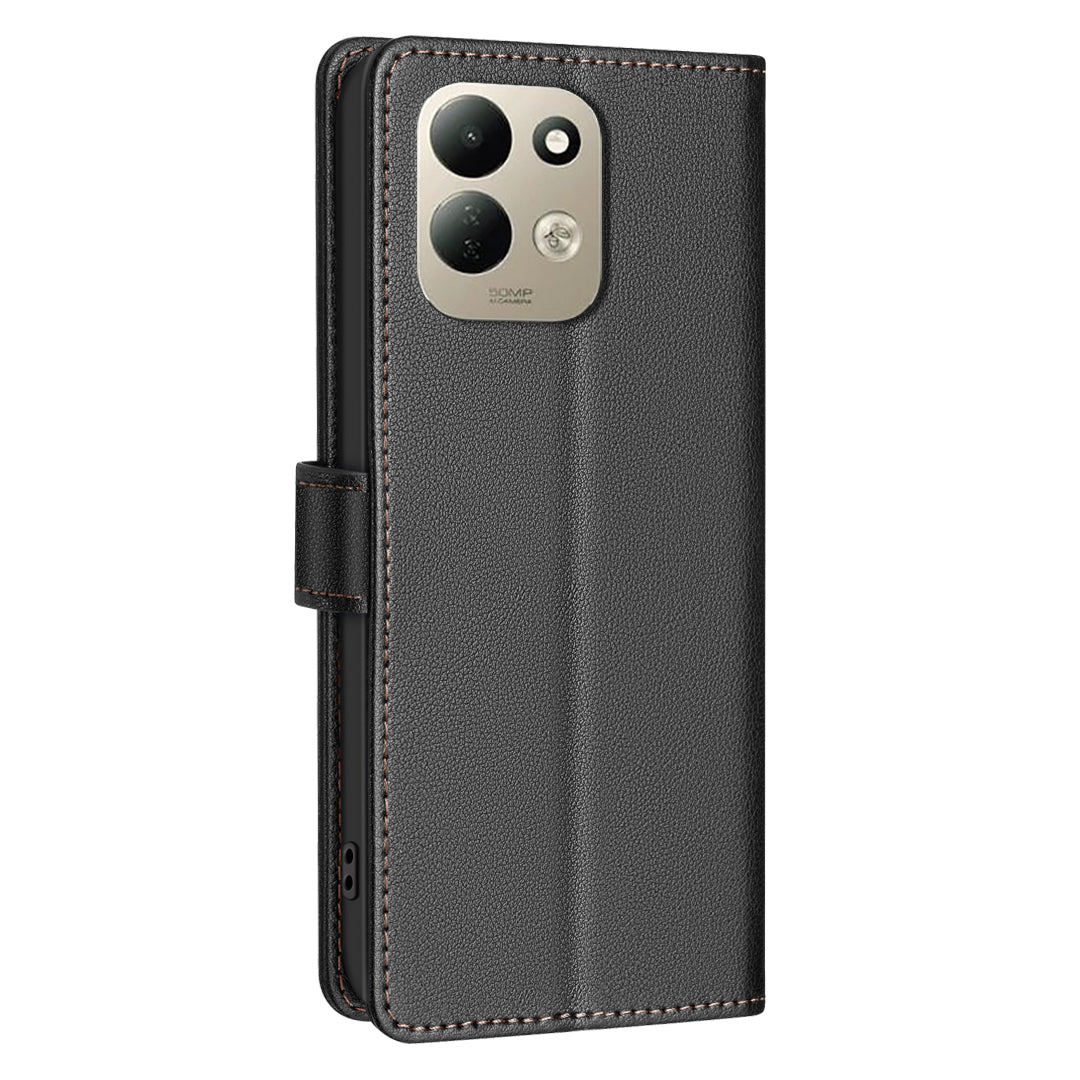 BINFEN COLOR for Xiaomi Redmi 17 5G / Xiaomi Redmi 17 4G BF32 Leather Case Wallet RFID Blocking Phone Cover