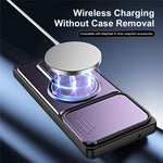 For Motorola Edge 50 Fusion 5G / Moto G85 5G / G96 5G Case with Slide Camera Cover Kickstand Shockproof PC + TPU Matte Finish Phone Shell