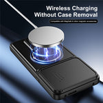 Stødsikkert PC + TPU-cover med mat finish, glidende kamerabeskyttelse og stativ til Motorola Edge 70 Ultra 5G / Signature 5G