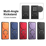 For Honor Magic7 Lite 5G  /  X60 Pro 5G  /  X9c 5G Case with Slide Camera Cover Kickstand Shockproof PC + TPU Matte Finish Phone Shell
