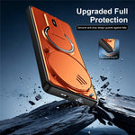 For Honor Magic7 Lite 5G  /  X60 Pro 5G  /  X9c 5G Case with Slide Camera Cover Kickstand Shockproof PC + TPU Matte Finish Phone Shell