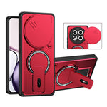 For Honor Magic7 Lite 5G  /  X60 Pro 5G  /  X9c 5G Case with Slide Camera Cover Kickstand Shockproof PC + TPU Matte Finish Phone Shell