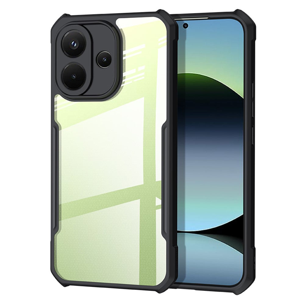 XUNDD For Xiaomi Redmi Note 17 Pro 5G Case Dropproof TPU + Acrylic Clear Back Phone Cover