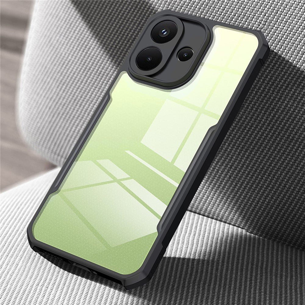 XUNDD For Xiaomi Redmi Note 17 Pro 5G Case Dropproof TPU + Acrylic Clear Back Phone Cover